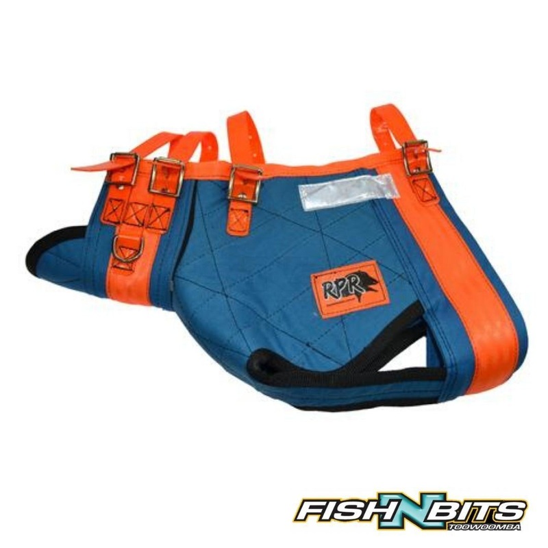 RPR – Breastplates|Fluro|White large|Blue