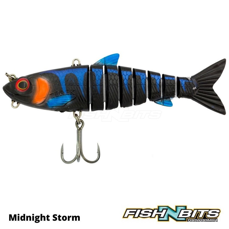 Zerek – Live Swimbait|Black Jack|Orange Belly Trout|Orange Gill|Temmy|Midnight Storm|Flying Bear|MinMin|Redfin|Orange Fin Albino|Mutant Gold Fish|Barney|8”