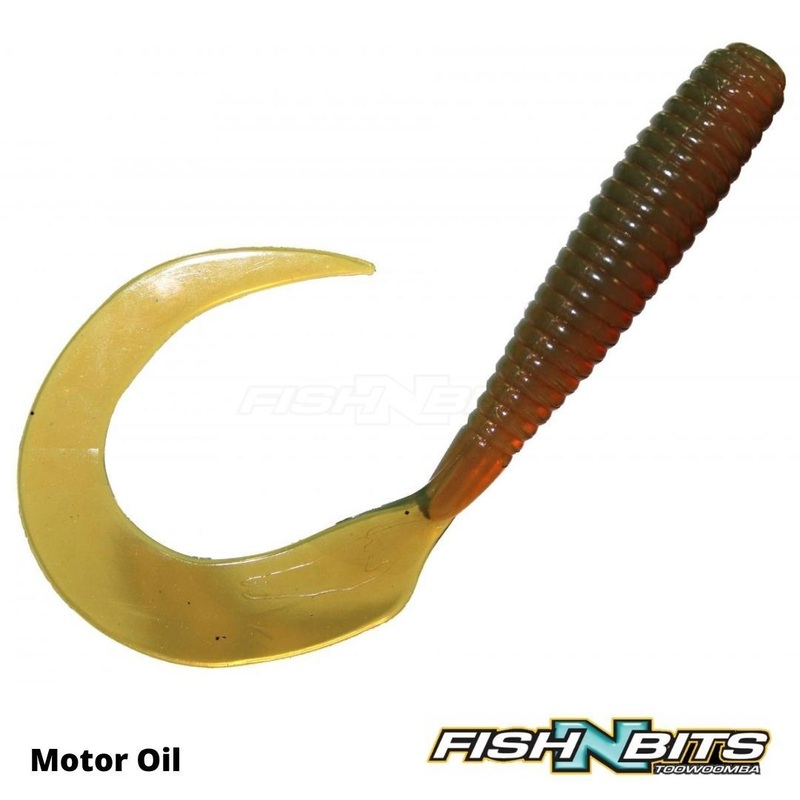 Z Man – GrubZ 9”|Motor oil|glow|Shimmer Pearl|Electric Pink