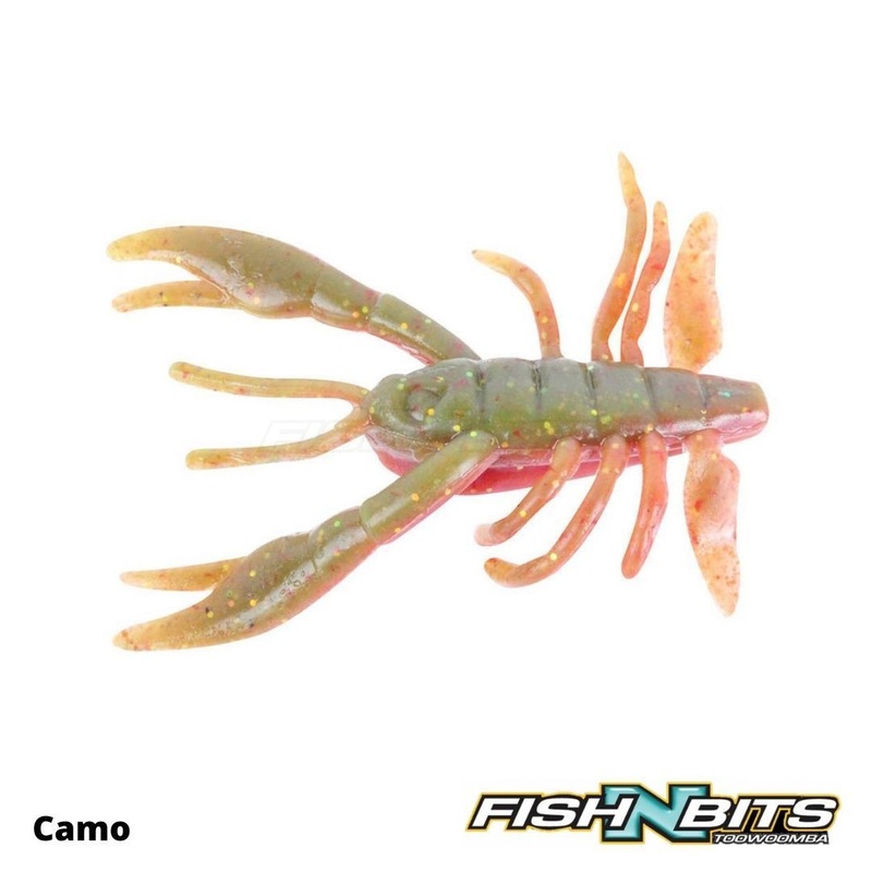 Berkley – Gulp 2inch Crabby|camo|Peppered Prawn