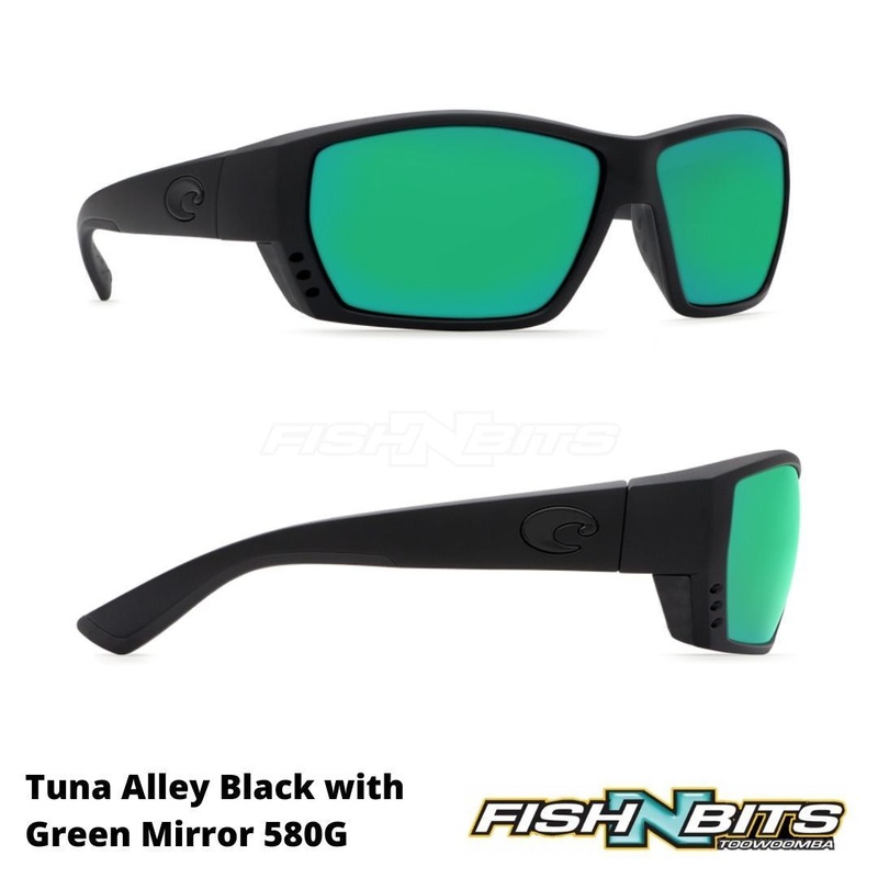 Costa Sunglasses|Tuna Alley Black with Green Mirror 580G|Rincon Smoke Crystal with Green Mirror 580G|Reefton Matte Gray with Blue Mirror 580G|Reefton Blackout with Green Mirror 580G|Reefton Blackout with Blue Mirror 580G|HalfMoon Tiger Shark OCH With Gree