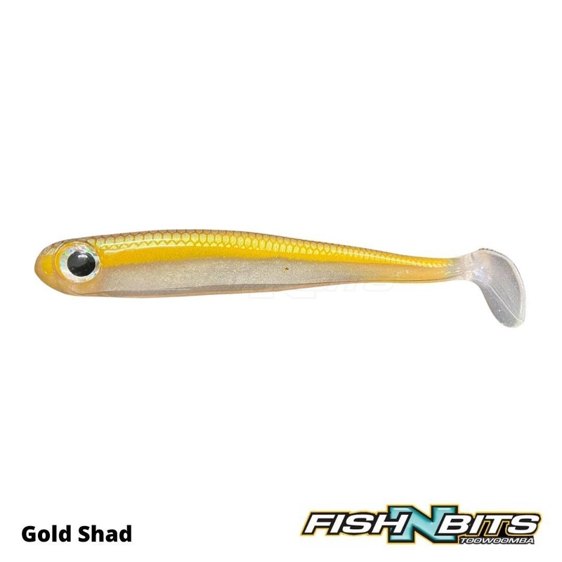 Shads  – Hollow Shad 8”|Black and Gold|Silver Flash|Black Back|Mullet|Blue Fuze Shad|Gold Shad|Crazy Mullet|Chartreuse|Black and Gold Chart Tail|Ayu