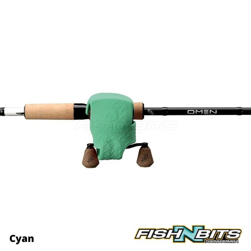 Skull Cap Reel Guard|Lime|Cyan|Black|Orange