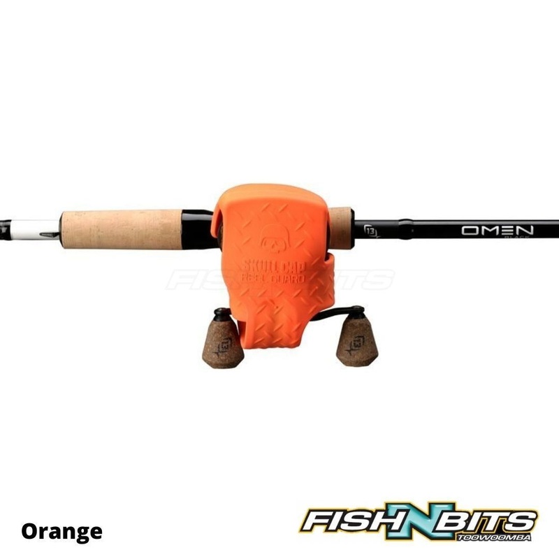 Skull Cap Reel Guard|Lime|Cyan|Black|Orange