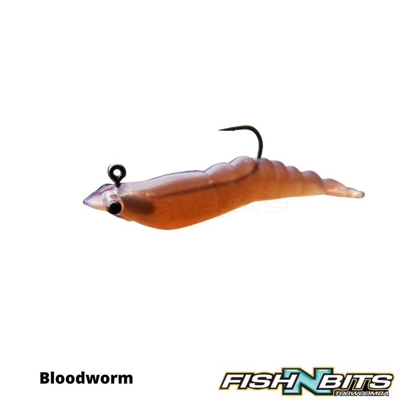MMD – Soft Prawn Light 2.1g|Pearl|Live|Bloodworm