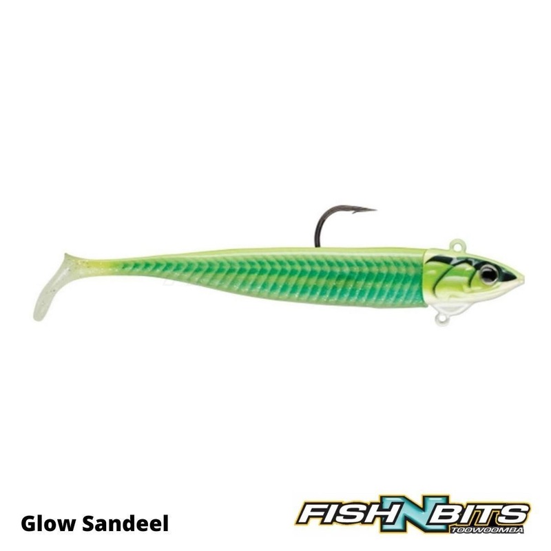 Storm – Biscay Minnow 21g|Glow Sandeel|Sandeel|Mullet|Spooky Sandeel|Silver Glitter|White Pearl Sandeel|Green Mackeral|Sardine