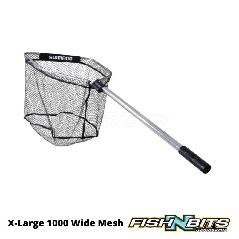 Shimano – Landing Net|Kayak 250 Wide Mesh|Small 500 Wide Mesh|Large 500 Wide Mesh|Large 1000 Wide Mesh|X-Large 1000 Wide mesh