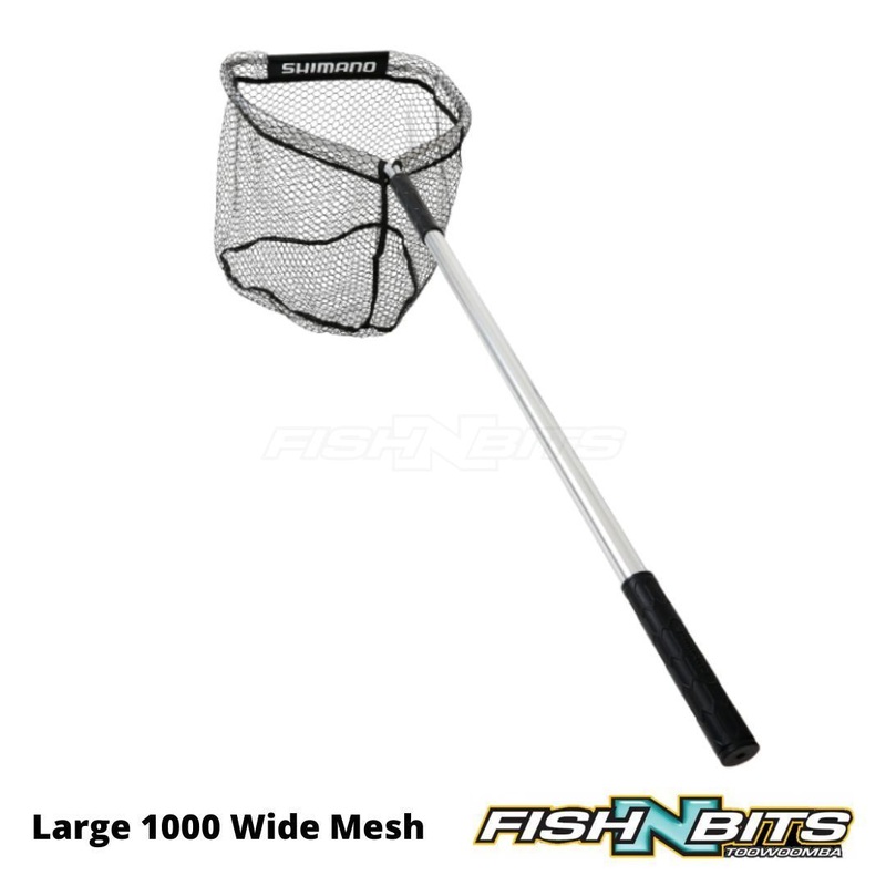 Shimano – Landing Net|Kayak 250 Wide Mesh|Small 500 Wide Mesh|Large 500 Wide Mesh|Large 1000 Wide Mesh|X-Large 1000 Wide mesh
