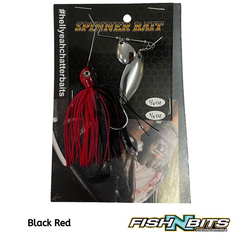 Hell Yeah – Spinnerbait 3|Black Purple|Orange Chart|Olive Guppy|Silver fleck|Black Red|Pink White|1/2|3/8