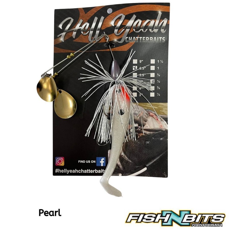 Hell Yeah – Spinnerbait 5.5 Twin Spin 1/2oz