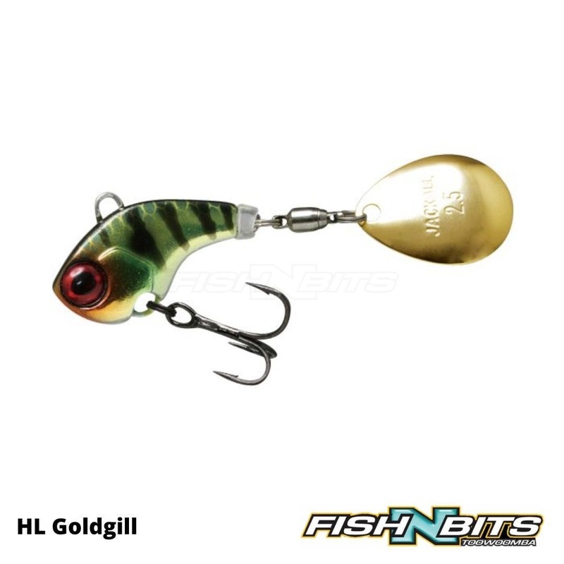 Jackall – Deracoup 1/2oz|Chartblack|Bone|HL Fast Fall Lime Gold|HL Spark Shad|Chart Tiger|HL Goldgill|Brown Dog|HL Kirari Wakasagi|Mat Black|HL Gold Black|HL Bluegill