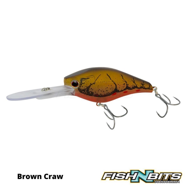 Nomad Design – D-Trak|80mm|65mm|Brown Craw|Shadow Boxer|Chart Blue Back|Black Purple