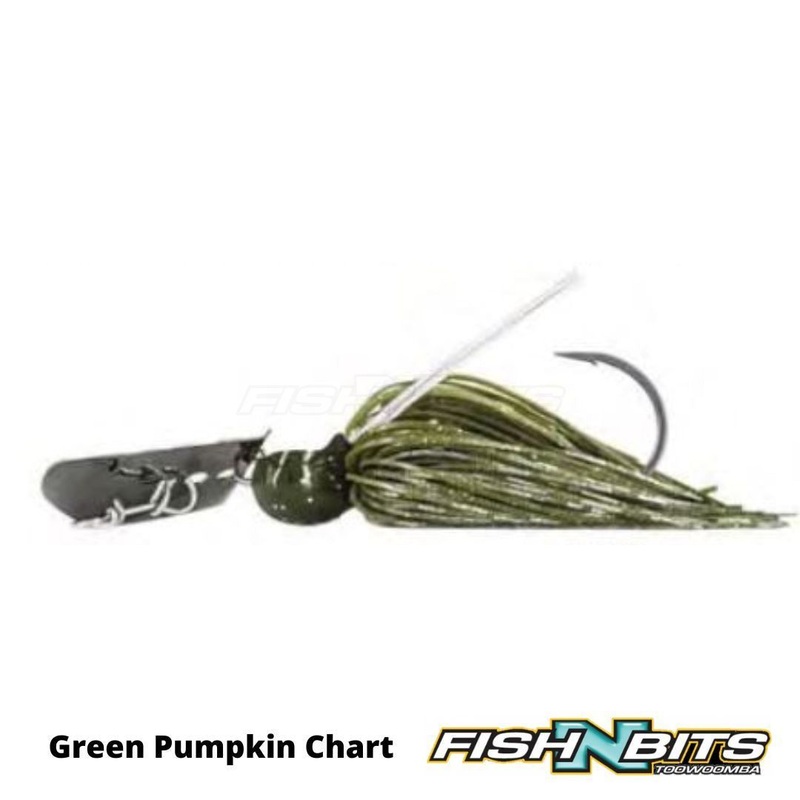 Molix – Compact Blade Jig|Green Pumpkin Chart|Black Blue Purple|Black Red Flake|Chart Glimmer|Spanish Craw|Blue Gill Special|1/2oz|3/8oz