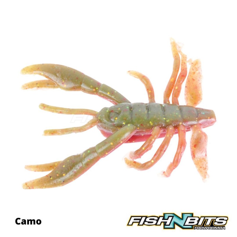Berkley – Gulp Crabby 2.5”|Pepper prawn|Silver Mud|Camo