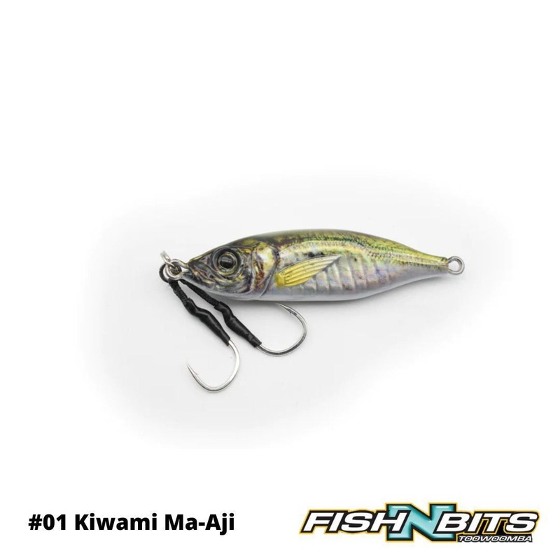 Little Jack – Metal Adict 20g||05 Real Green Gold UV||01 Kiwami Ma-Aji||06 Hikari-Aji||07 Chart Head Glow Belly Aji