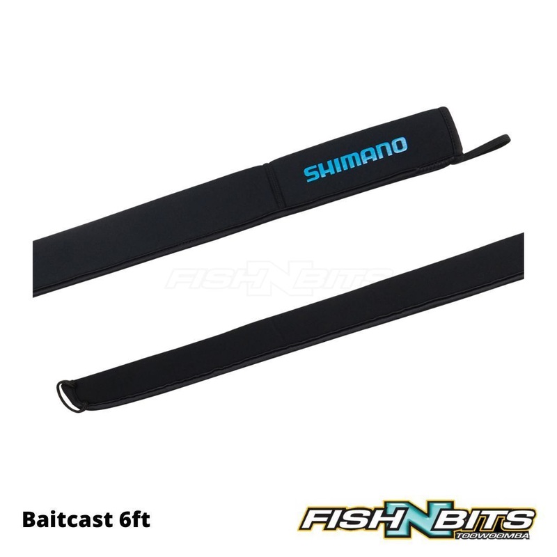 Shimano – Neoprene Rod Cover|Baitcast 6Ft|Spin 7Ft