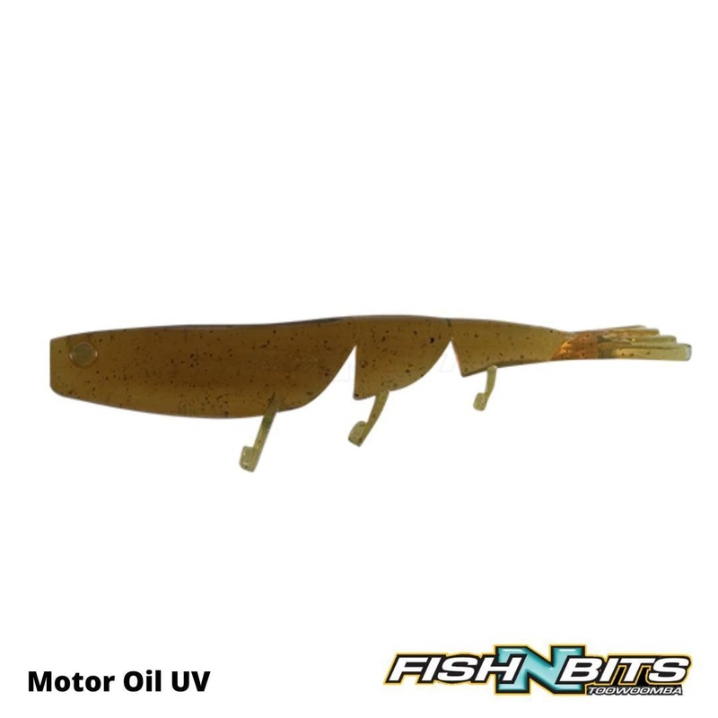 Daiwa Bait Junkie – Prawn 3”|Yabbie UV|Motor Oil UV|Bloodworm UV|Whitebait|Opening Night|Clear Gold