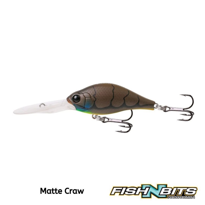 FishCraft – Hound Dog|65|76|Matte Black UV|Matte Craw|Lime Tiger|Green Yabbie|Spangled Perch|Golden Gudgeon|Camo|Brown Yabbie