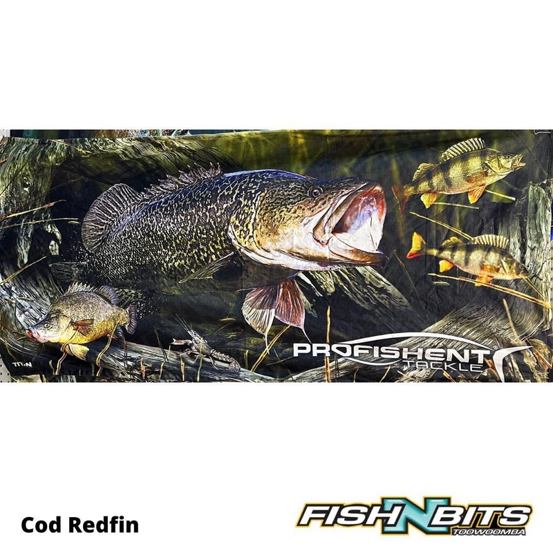 Profishent – Beach Towel|Cod Redfin|Thread/Jack/Barra|OZ Freshwater|Oz Top End