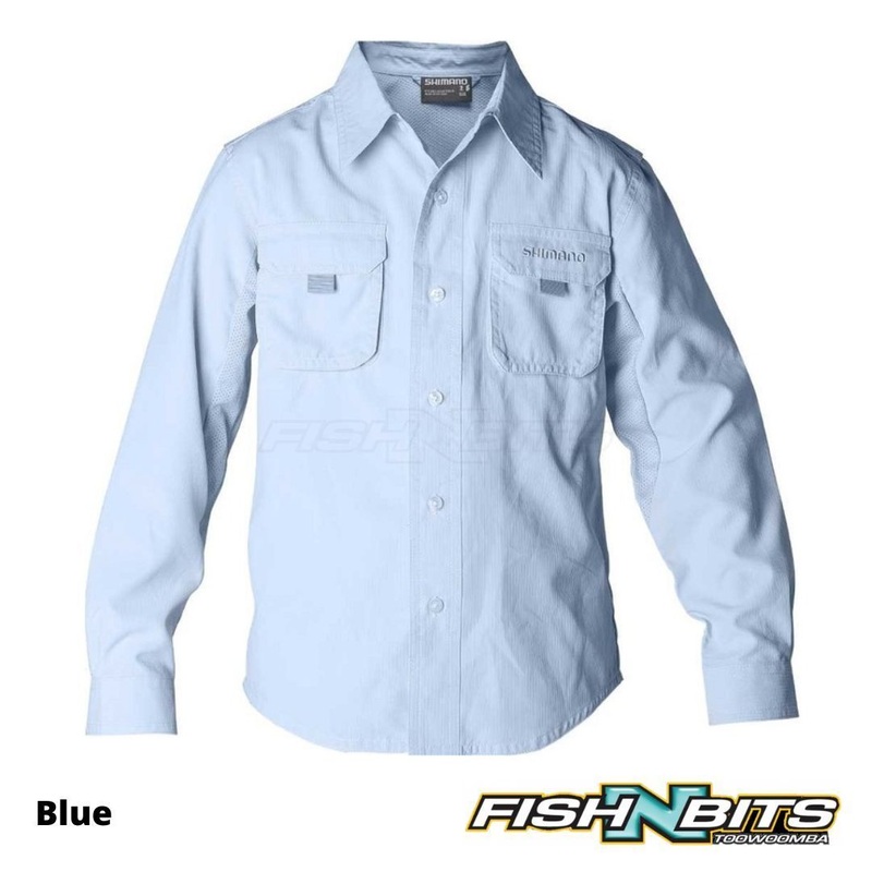 Shimano – Kids Vented fishing shirts