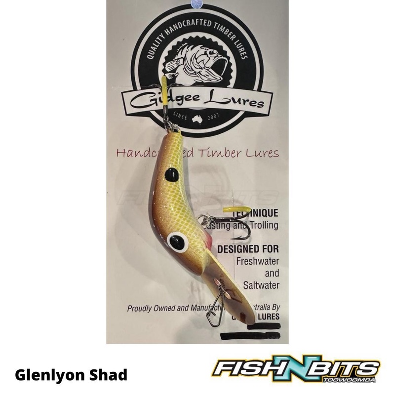 Gidgee – Fatty JNR 65mm|Black Diamond|Glenlyon Shad|Nat’s Purple|Green Fire Tiger|Aussie Gold|Purple Silver Stripe