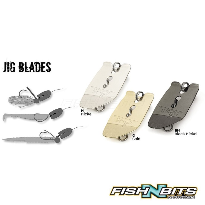 Molix – Jig Blades|Nickel|Gold|Black Nickel