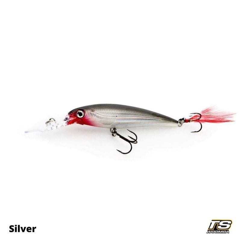 Rapala – XRD-8 X-Rap deep 8cm|Silver|Hot Steel|Clown|Glass Ghost