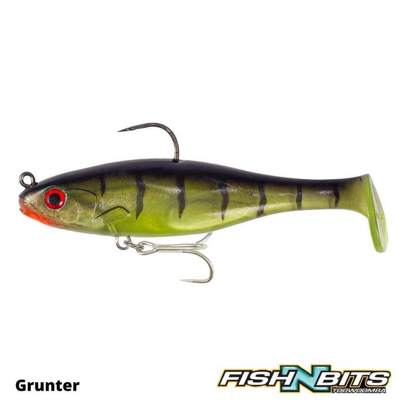 Fishcraft – Dr Shad 150|Black & Gold|Grunter|Glacier|Frosting|Silver Shad|Olive Shad|Goldy|Glassbait