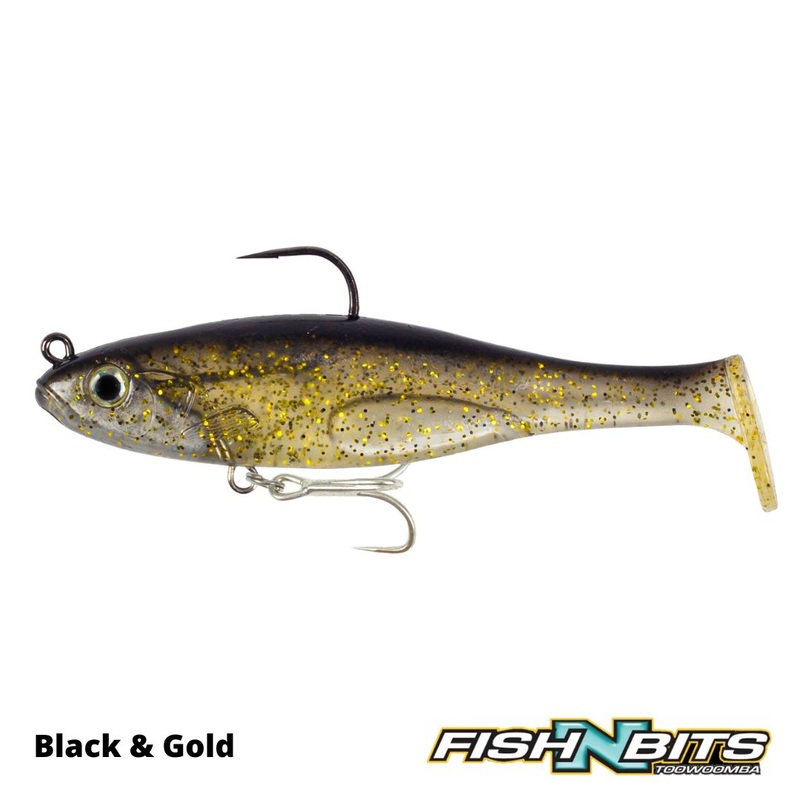 Fishcraft – Dr Shad 150|Black & Gold|Grunter|Glacier|Frosting|Silver Shad|Olive Shad|Goldy|Glassbait