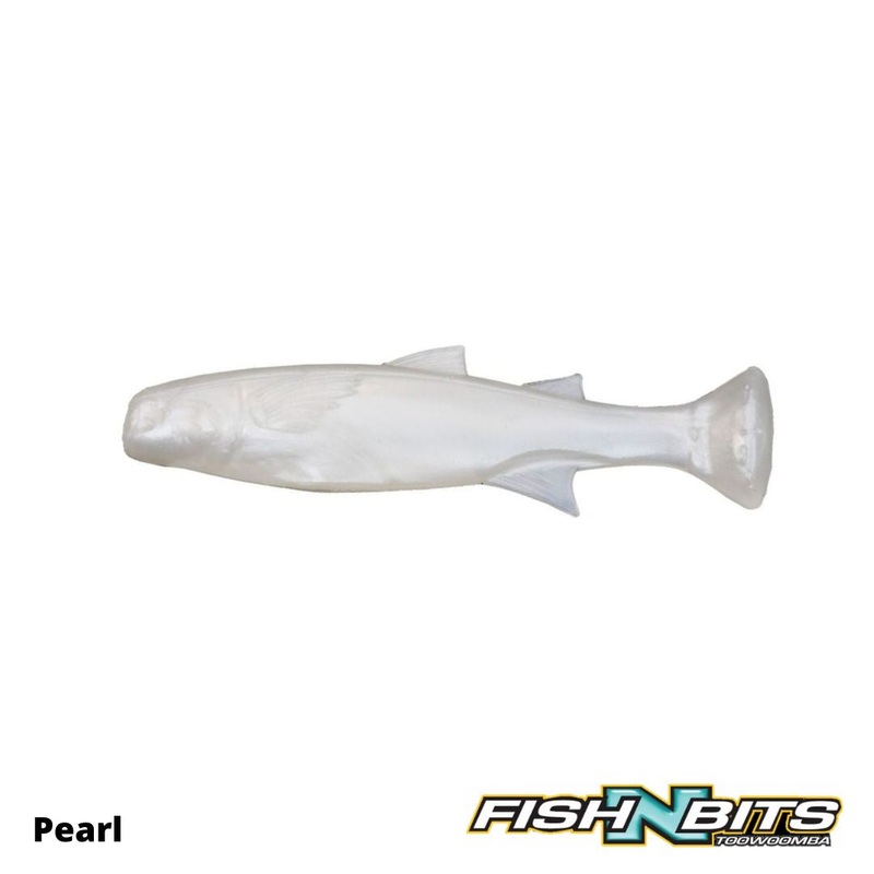 Zman – Mulletron 4” Unrigged|Houdini|Smoky Shad|Pearl