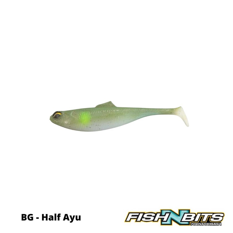 DSF – Dino Shad 6|Hot Red|Revo Blue|VB Shad|Perch|Hot Gill|BG – Half Ayu