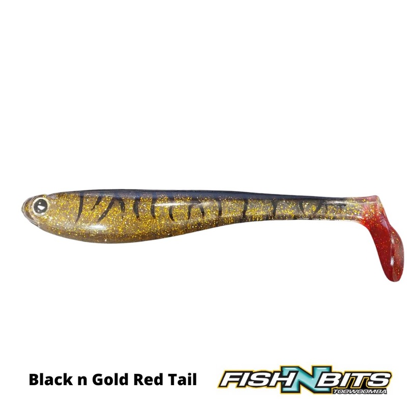 Shads – Hollow Shad 11|Black n Gold|Black n Gold Chart Tail|Black n Gold Orange Tail|Black n Gold Red Tail|Black n Gold Pink Tail|Black n Gold Green Tail|Silver Shad|Silver Shad Pink Tail|Silver Shad Chart Tail