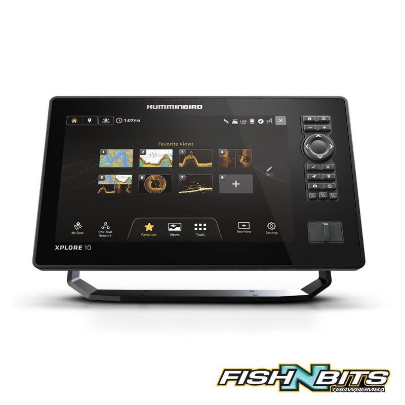 Humminbird – Xplore 10|Control Head Only|Mega Side+ Transducer|Mega Side+ Transducer with CoastMaster Mapping Card