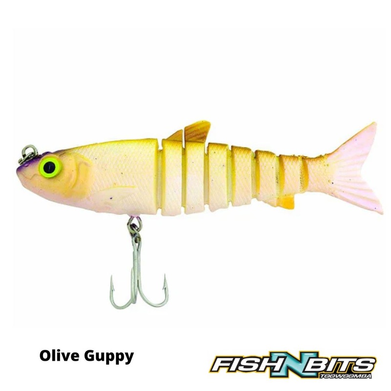 Zerek – Live Mullet 4.5’|Black Jack|Dark Ale|Min Min|Olive Guppy|Red Devil