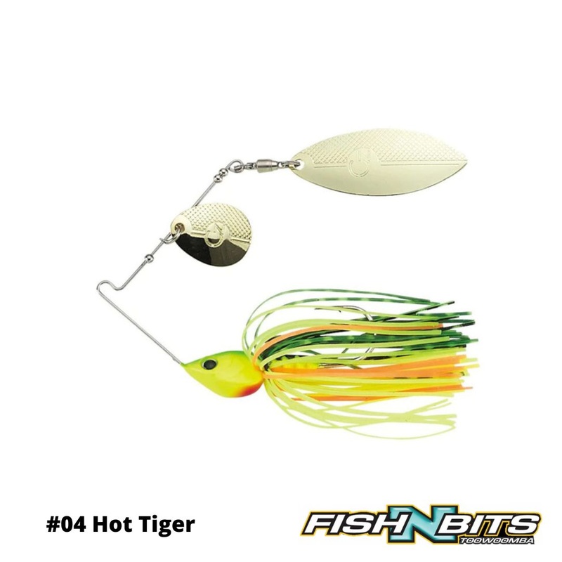 Crazee – 3/8oz TW Spinnerbait||01 Pearl White||02 White Chart||03 Blue Back Chart||04 Hot Tiger||05 Wakasagi||06 Smokey