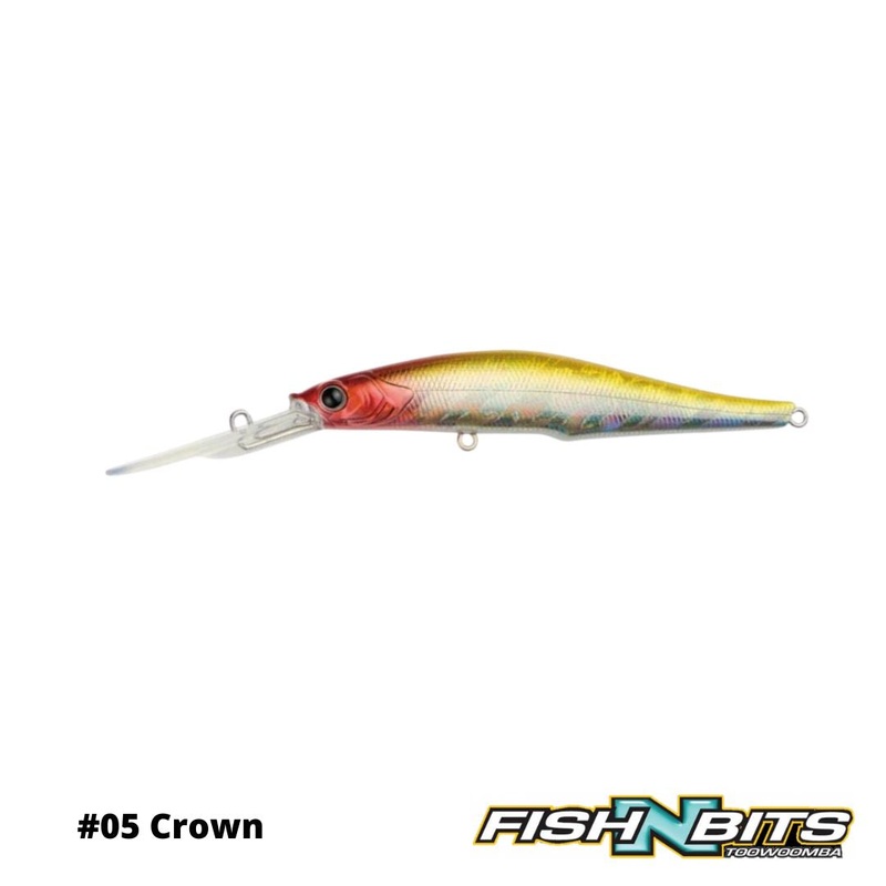 Crazee – Minnow 96 DD/SP||01 Ghost Wakasagi||02 Mirror Wakasagi||03 Pearl Ayu||04 Hologram Shad||05 Crown||06 Golden Shiner