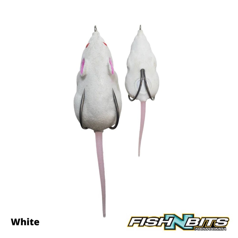 Lunkerhunt – Furenzy Mouse|2”|2.5”|3”|Brown|Black|White|Grey