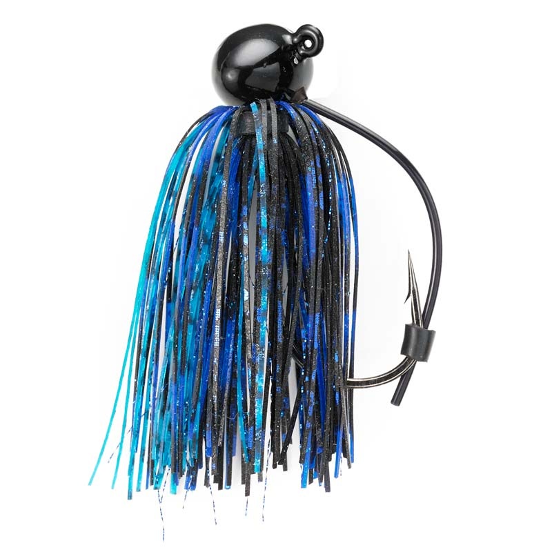 M Pack Football Jig|Black and Blue|Spring Craw|Ultimate PB&J|Mean Green|PB&J|One Pack|3/4 oz.|1 oz.