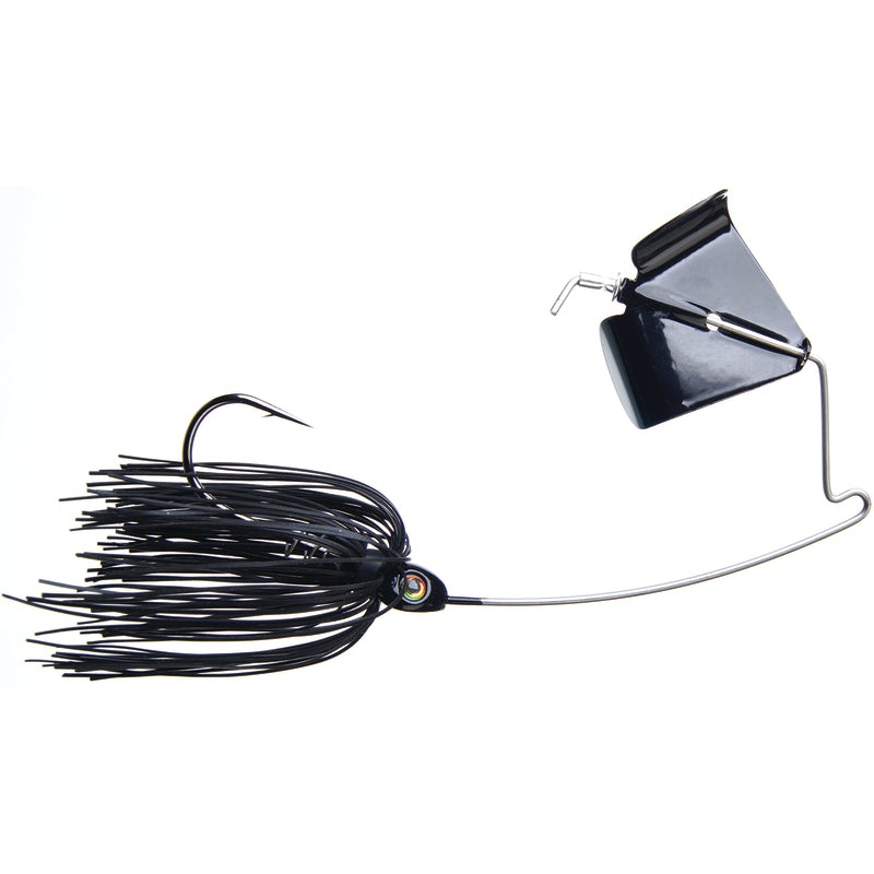 Santone Lake Fork Braid Buzz|Black|Chartreuse & White|White|9/16 oz.