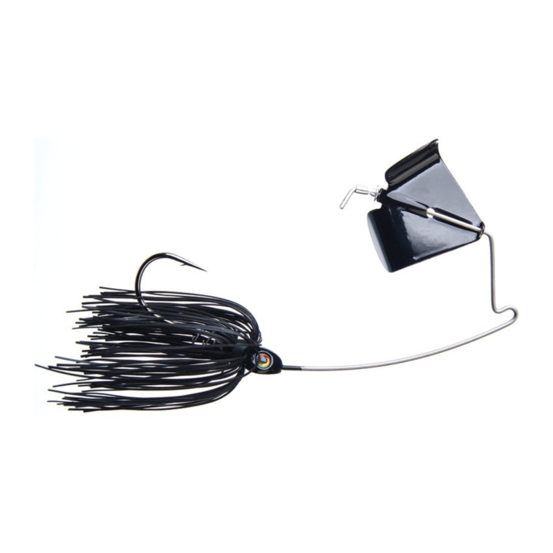 Santone Lake Fork Braid Buzz|Black|Chartreuse & White|White|9/16 oz.