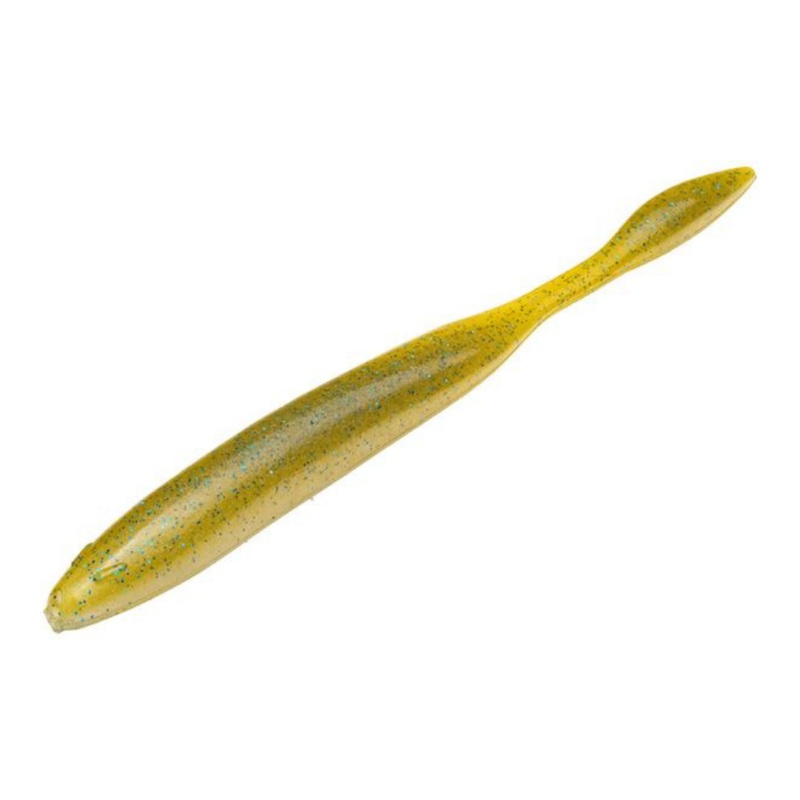 Strike King KVD Dream Shot|Green Pumpkin Purple & Gold|KVD Magic|Ghost Shad|Green Pumpkin Sapphire|4 inches