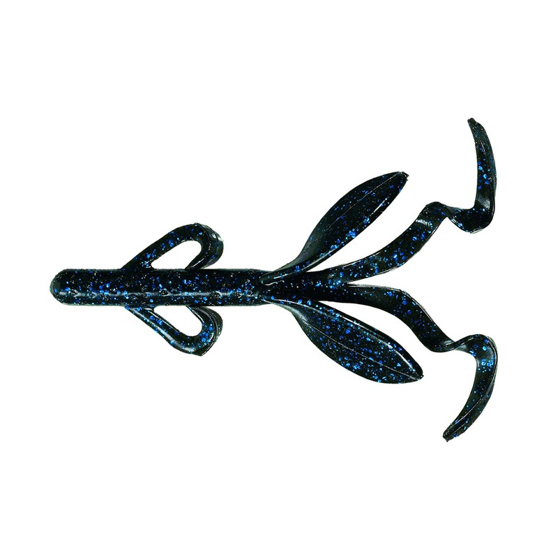 Strike King Rage Hawg|Black Blue Flake|Watermelon Red Flake|Green Pumpkin|Junebug|One Size