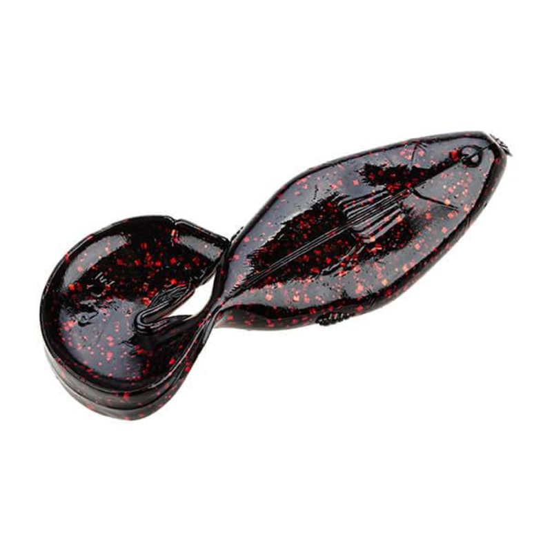 Strike King Rage Shad|Black Neon|Green Pumpkin|Green Pumpkin Chart Laminate|One Size