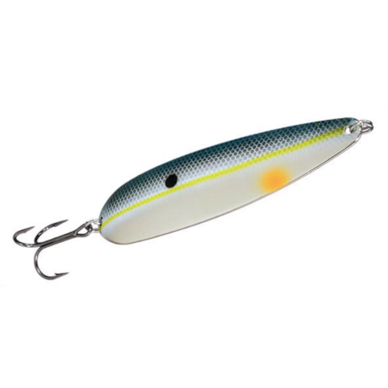 Strike King Sexy Spoon|Neon Shad|Green Gizzard|Sexy Shad|5.5