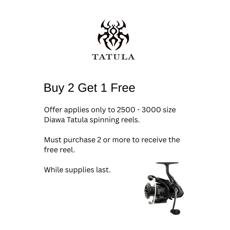 Daiwa Tatula LT Spinning Reel|TALT1000D-XH|TALT2000D-XH|TALT2500D-XH|TALT3000-CXH|TALT3000D-CXH|TALT4000-CXH