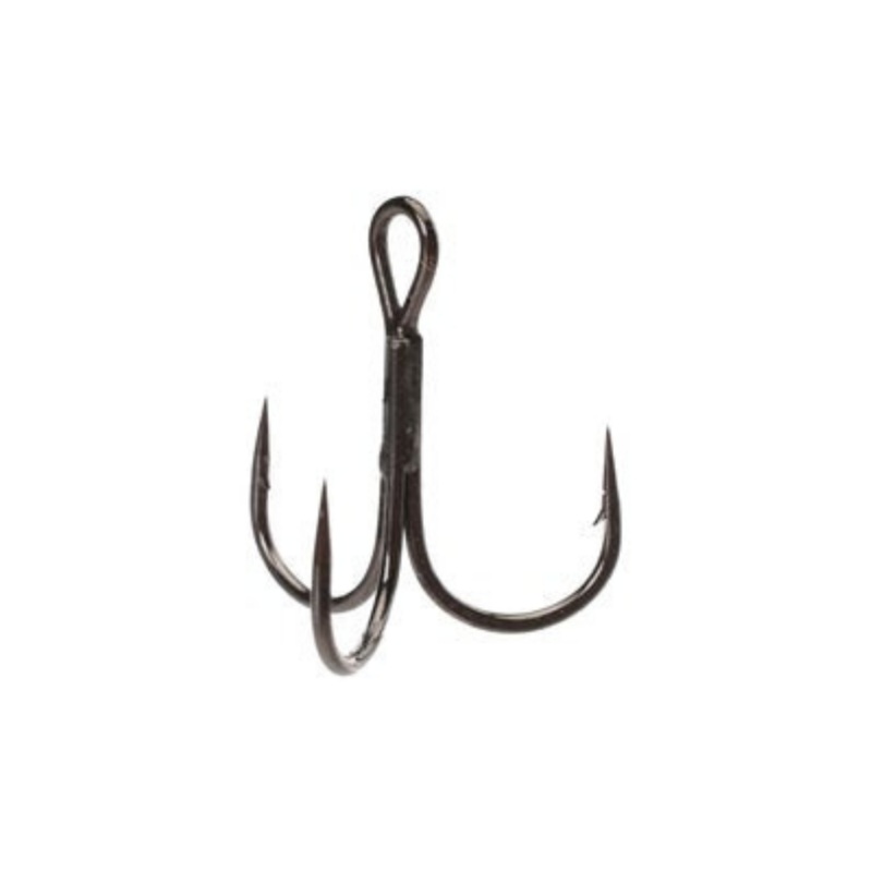 Owner ST-36 Treble Hook|Black Chrome|Red||6||4||2