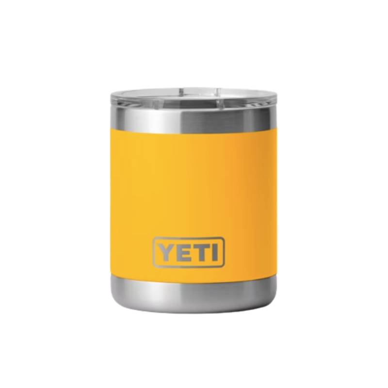 Yeti Lowball with Lid|10 oz.|Stainless|Black|Navy|White|Copper|Bimini Pink|Offshore Blue|Alpine Yellow