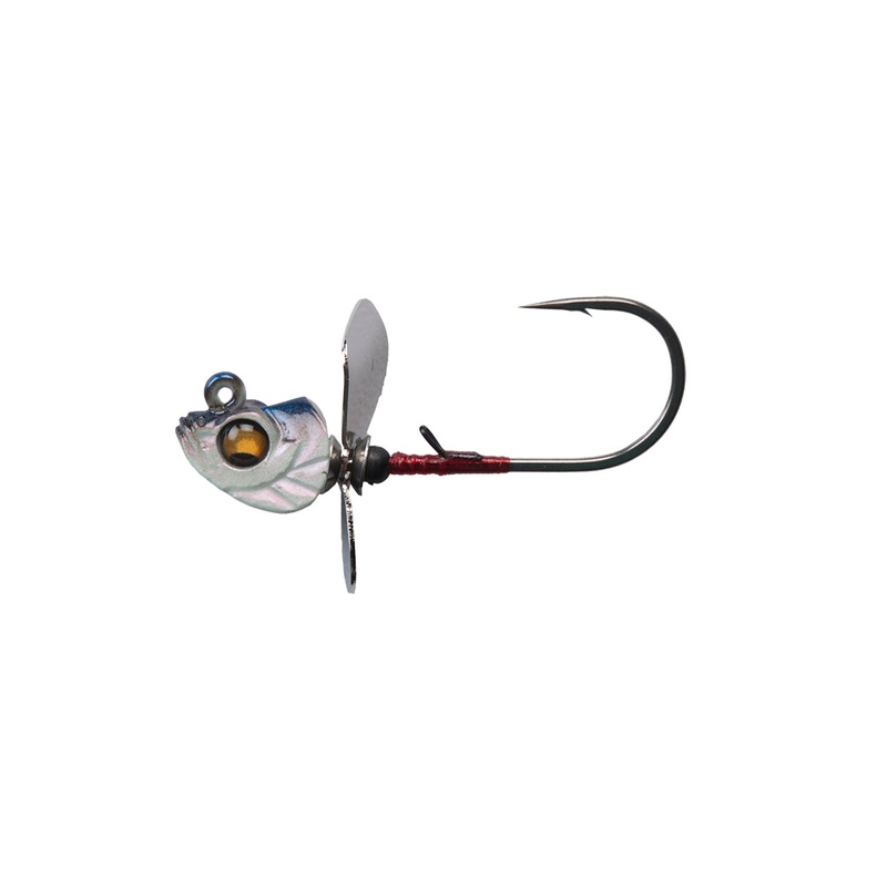 Megabass Okashira Screwhead|Real Minnow|Shad|1/16 oz. and |3/0|1/8 oz. and |3/0