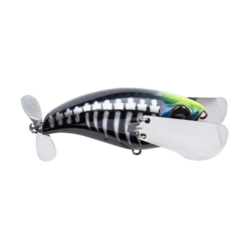 Jackall Pompadour Jr.|Black Bone|Bone White|IS Bloody Core|RT Shad