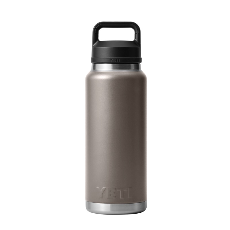 Yeti Rambler Bottle 36 oz.|36 oz.|Sharptail Taupe|Offshore Blue|High Desert Clay|Stainless|Black|Navy|White|Northwoods Green|Harvest Red|Highlands Olive|Bimini Pink|Charcoal